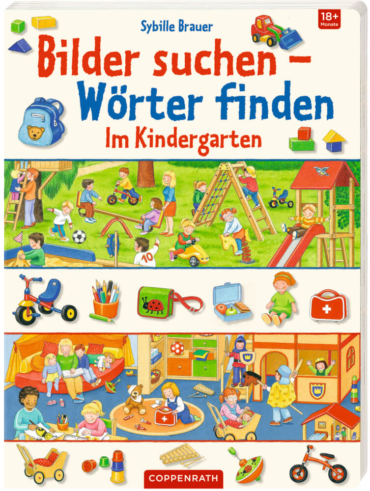 Bilder suchen-Wörter finden, Im Kindergarten - Höhenflug | Vielfältiges ...