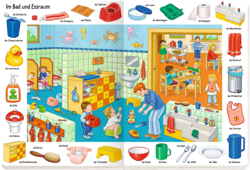 Bilder suchen-Wörter finden, Im Kindergarten - Höhenflug | Bücher